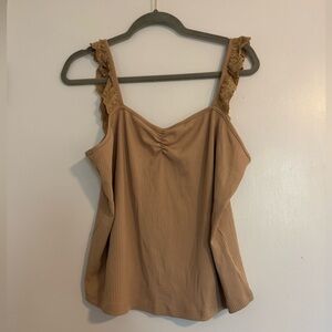 Shein Ruffle Strap Tank Top - Never Worn